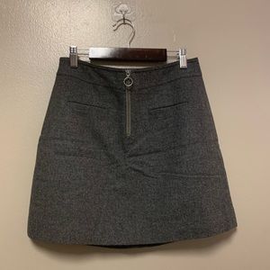 Madewell Wool Skirt